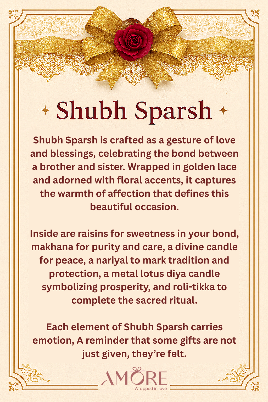 Shubh Sparsh Bhai Dooj Edition